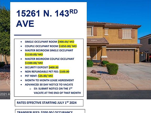 Property Flyer & Pricing