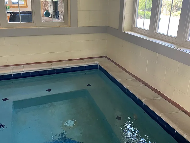 Indoor hot tub