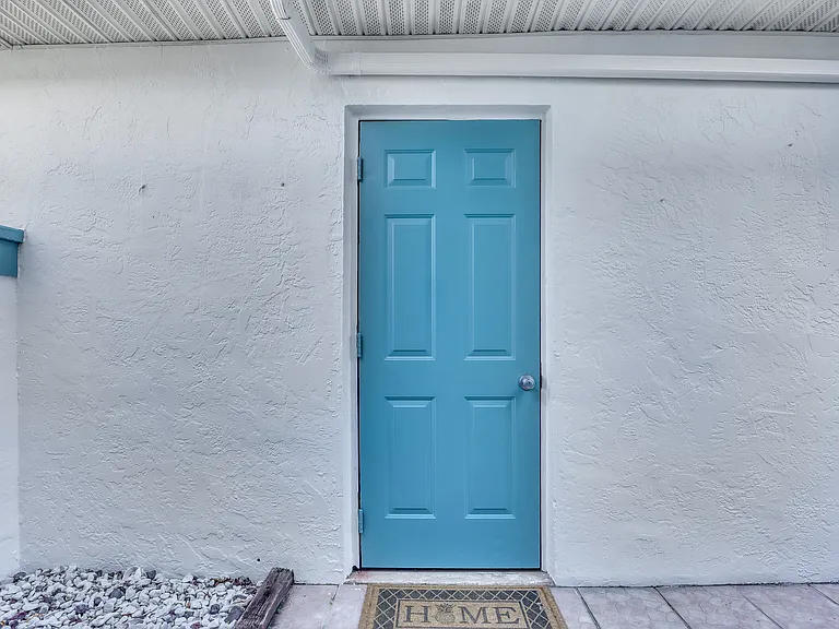 Door to garage