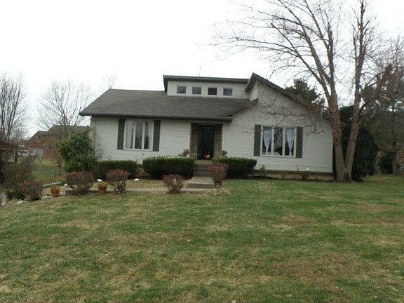 front view from road