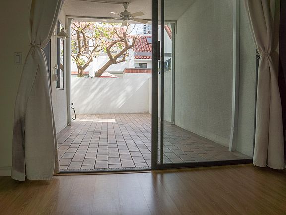 Bedroom opens to spacious patio
