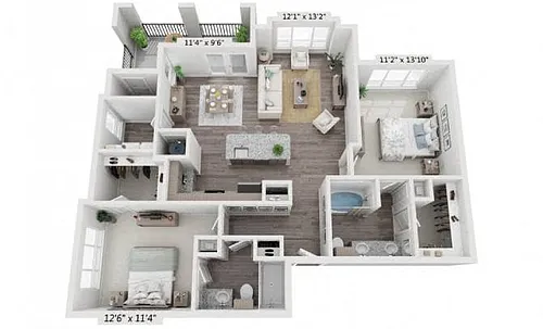 Floor plan B4