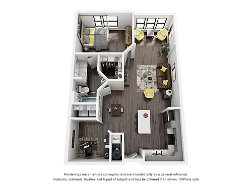 Floor plan 1AS