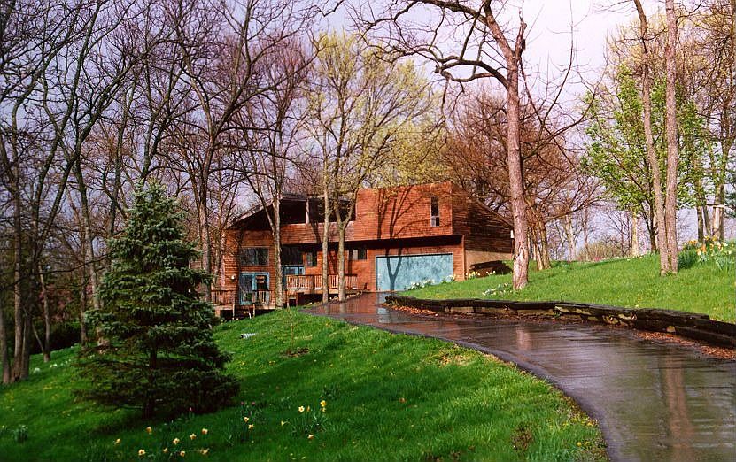 View of house from Olmstead Rd