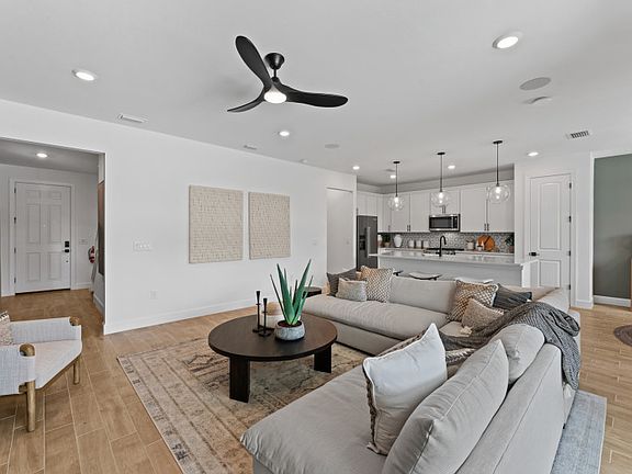 Connected, open living spaces