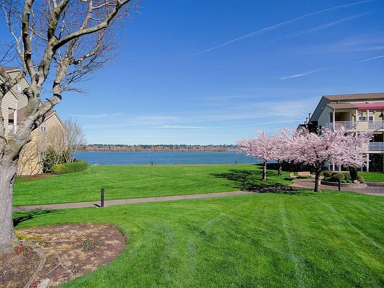 Columbia Point West Courtyard.