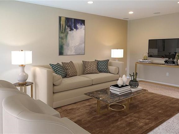 Living room virtually staged to show you the endless possibilities!