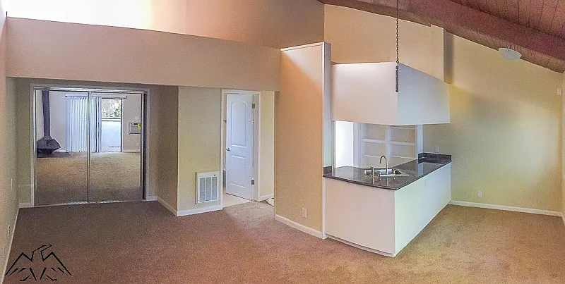 Spacious studio apartment