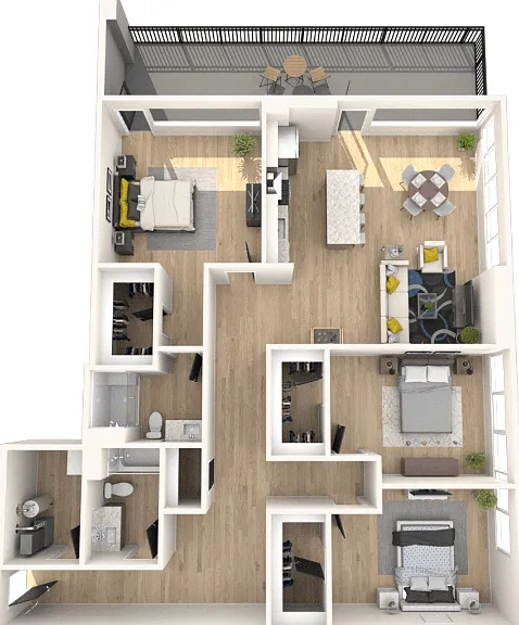 Main Living Apartments — Photo 50