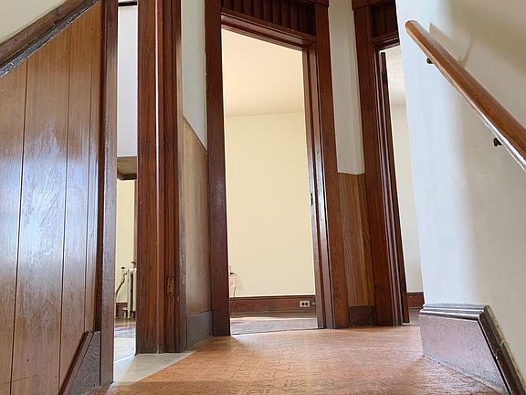 Top of the stairs entering the apartment