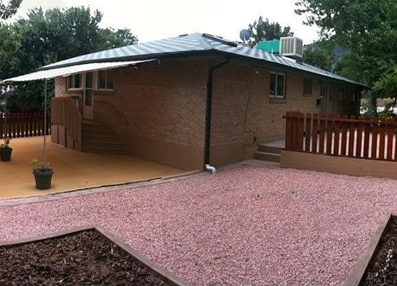 Partially Covered Deck Over Garage