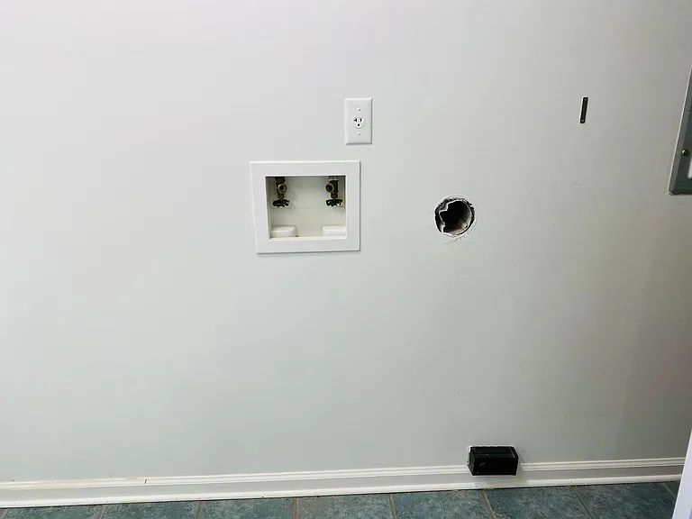 washer / dryer hook up