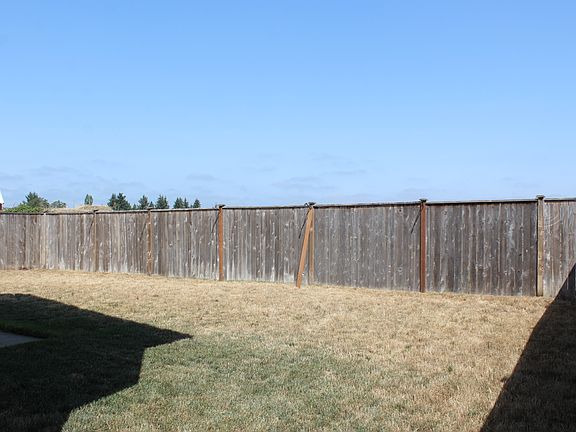 Another view of the backyard