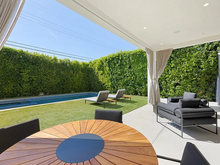 Surrounded with greenery for privacy and ambience