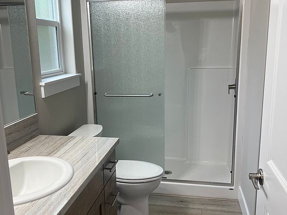 Master bath with walk in closet