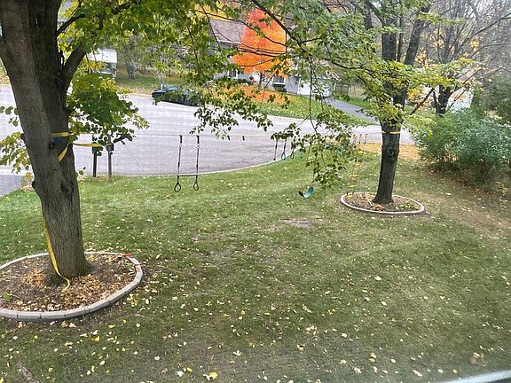 View from upstairs bedrooms