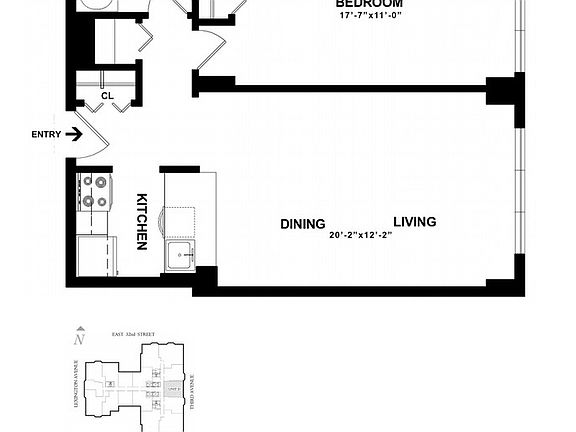 3rd image of 151-155 E 31st St #E21d