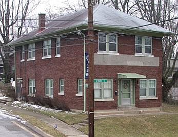 Front view - facing Newburg Road
