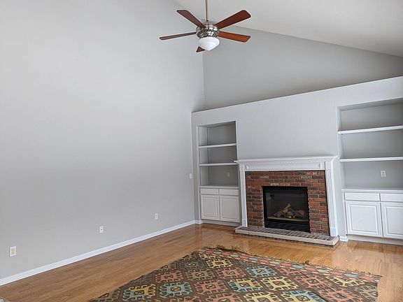 Main living room with vaulted ceiling