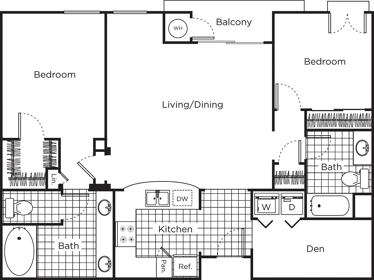 Floor plan Van Gogh
