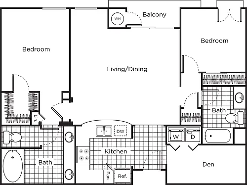 Floor plan Van Gogh