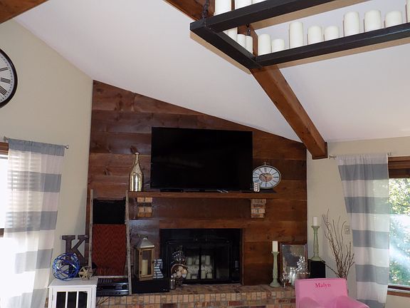 Fireplace in Upstairs Living