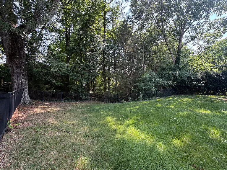 Fenced Backyard