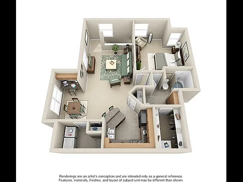 Floor plan A3A