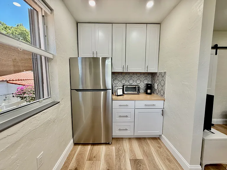 Full size fridge and appliances