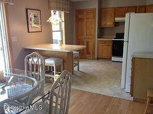 Kitchen open to Dining