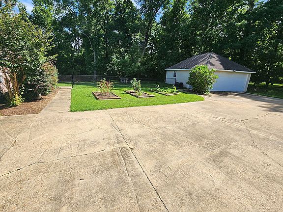 three raised bed gardens