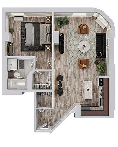 Floor plan G