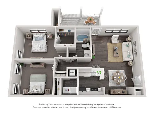Floor plan B1