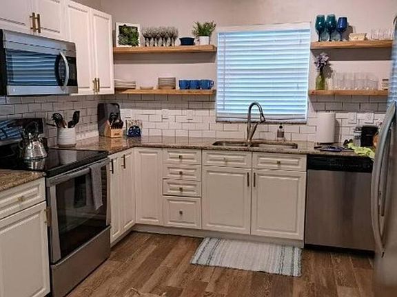 Newly remodeled kitchen