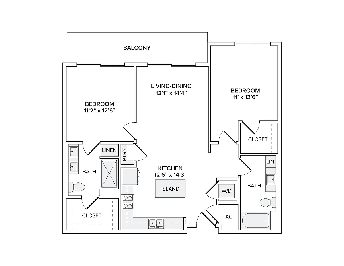 Floor plan B01