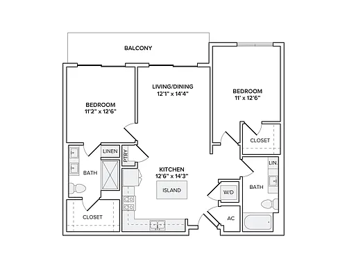 Floor plan B01