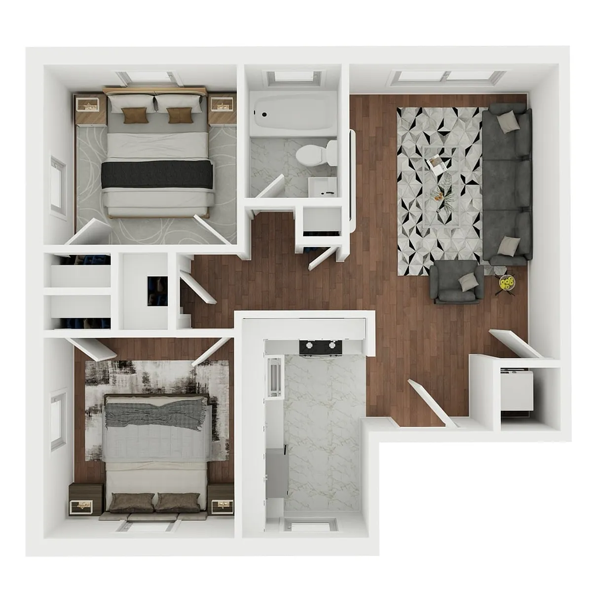 Floor plan B6