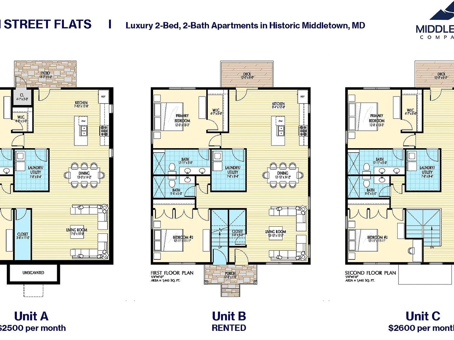 2 bed, 2.0 bath, 2880 sqft, $2,400 — Photo 2