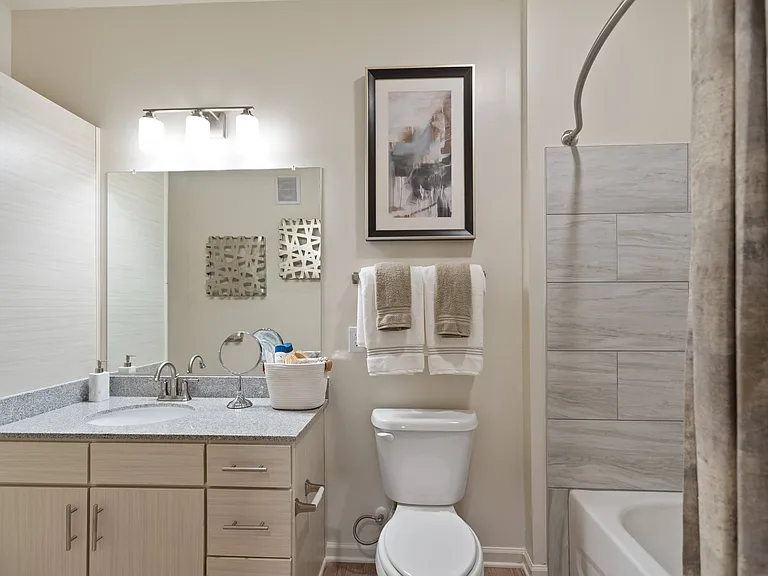 Tapestry Northridge Model Unit Bathroom