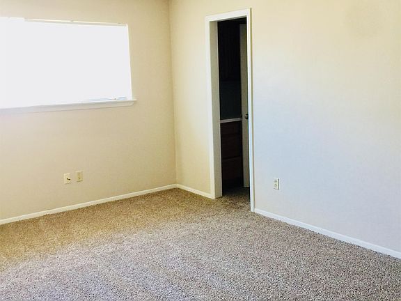 There are 3 bedrooms with a total of 3 walk in closets and 2