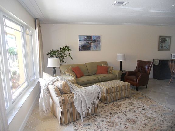 Big picture window in living room