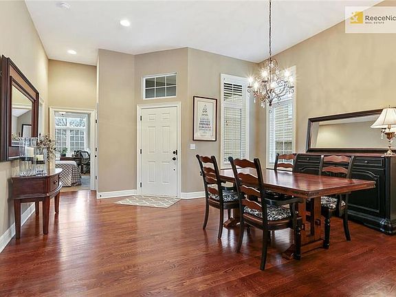 Dining Room with beautiful hardwood floors