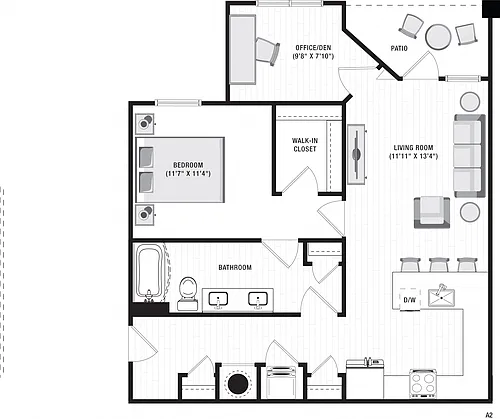 Floor plan A2