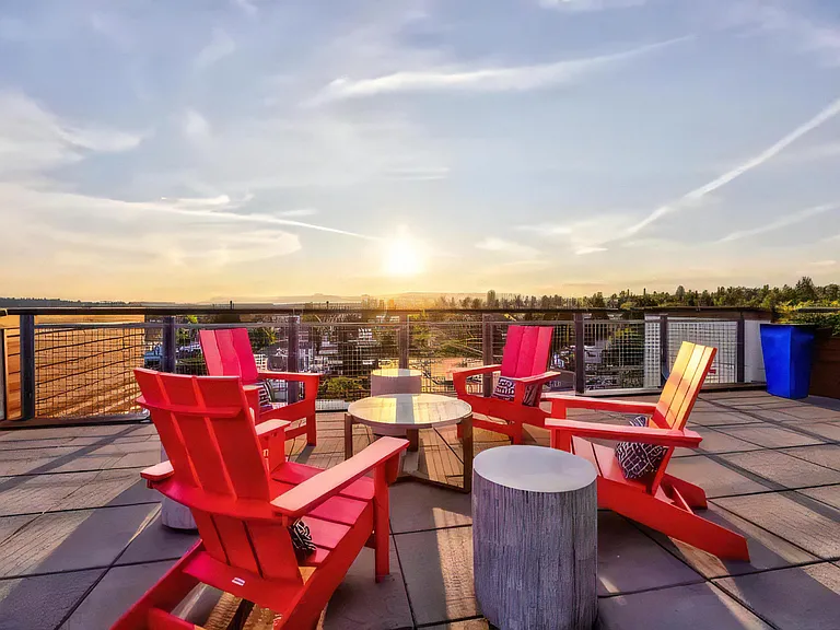 Outdoors Open Air Party Patio with a View