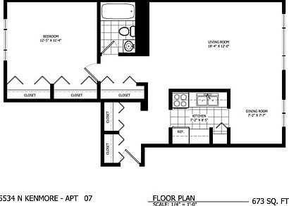 2nd image of 5534 N Kenmore Ave APT 307