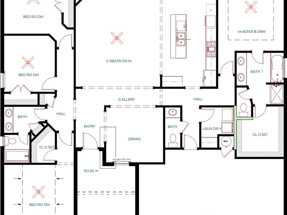 Garage right floor plan shown