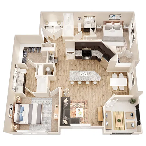 Floor plan B3
