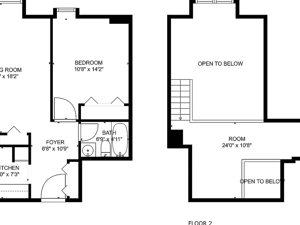 Detailed floor plan showcasing the spacious and well-designed layout of the home.