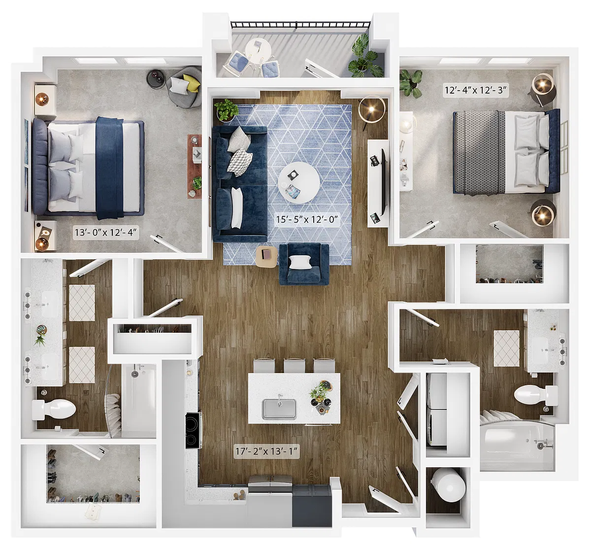 Floor plan B13