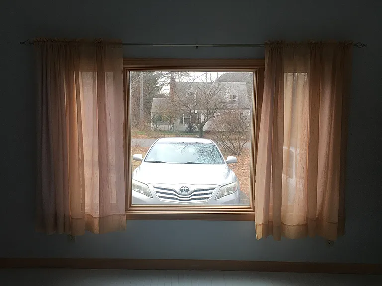 studio looking toward drive